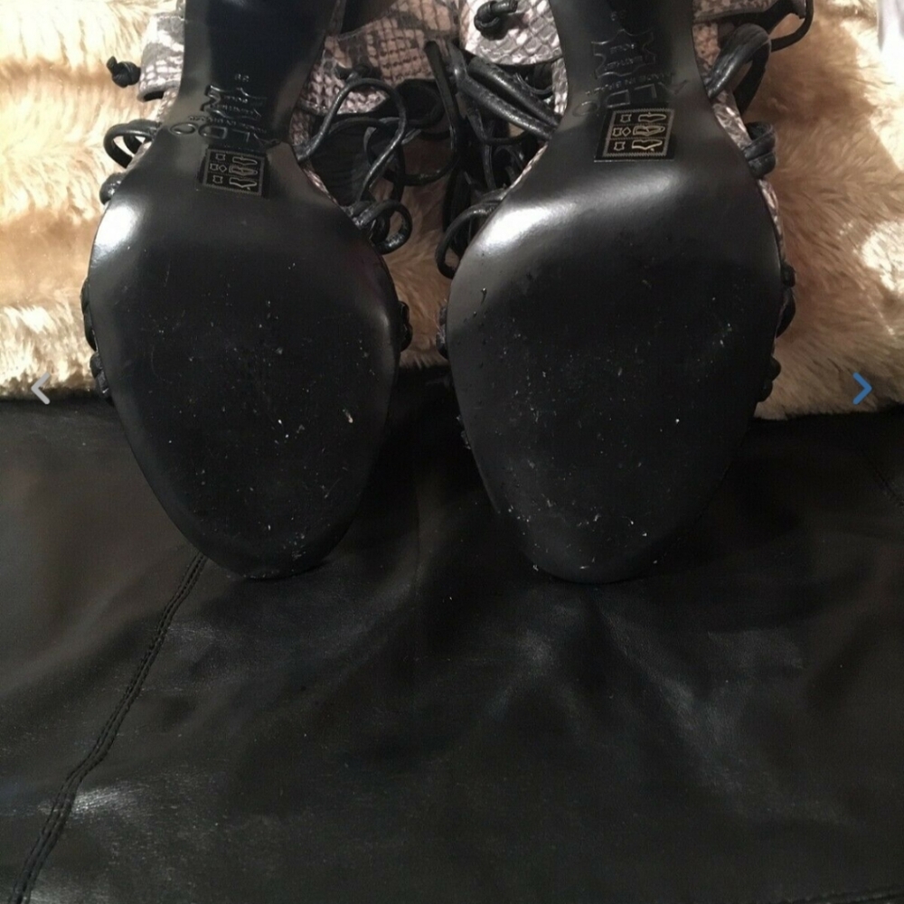 Snake Print Sandels - image 4